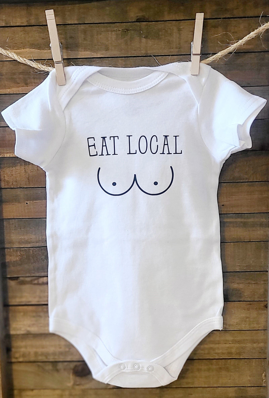 Eat Local Baby Onesie